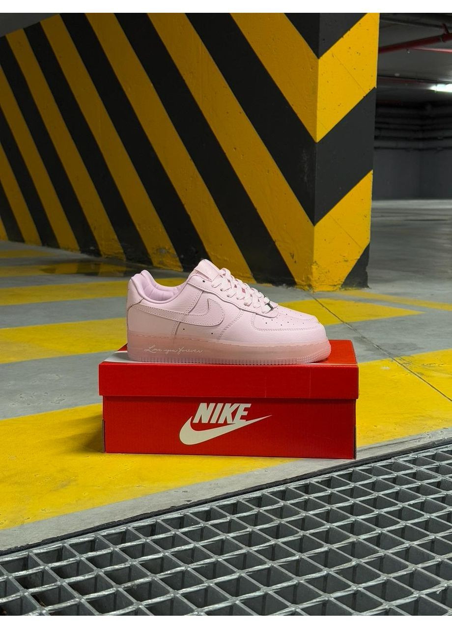 Кроссовки женские NOCTA x Nike Pink Foam No Brand Air Force 1 Low розовые демисезоны (369548031)
