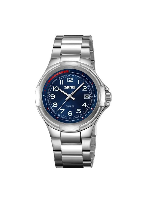 Годинник 9320SIBU Сріблястий Класичні чоловічі кварцові водонепроникні стрілочні з браслетом ProDobro (367267893)