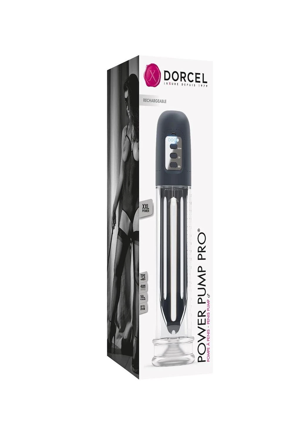 Вакуумна помпа автоматична POWER PUMP PRO для задоволення чоловіків 4288 Dorcel (391585761)