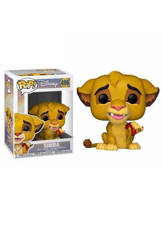 Фигурка Pop Lion King Simba Король Лев Симба 10см cartoon LK S496 Funko (317258299)