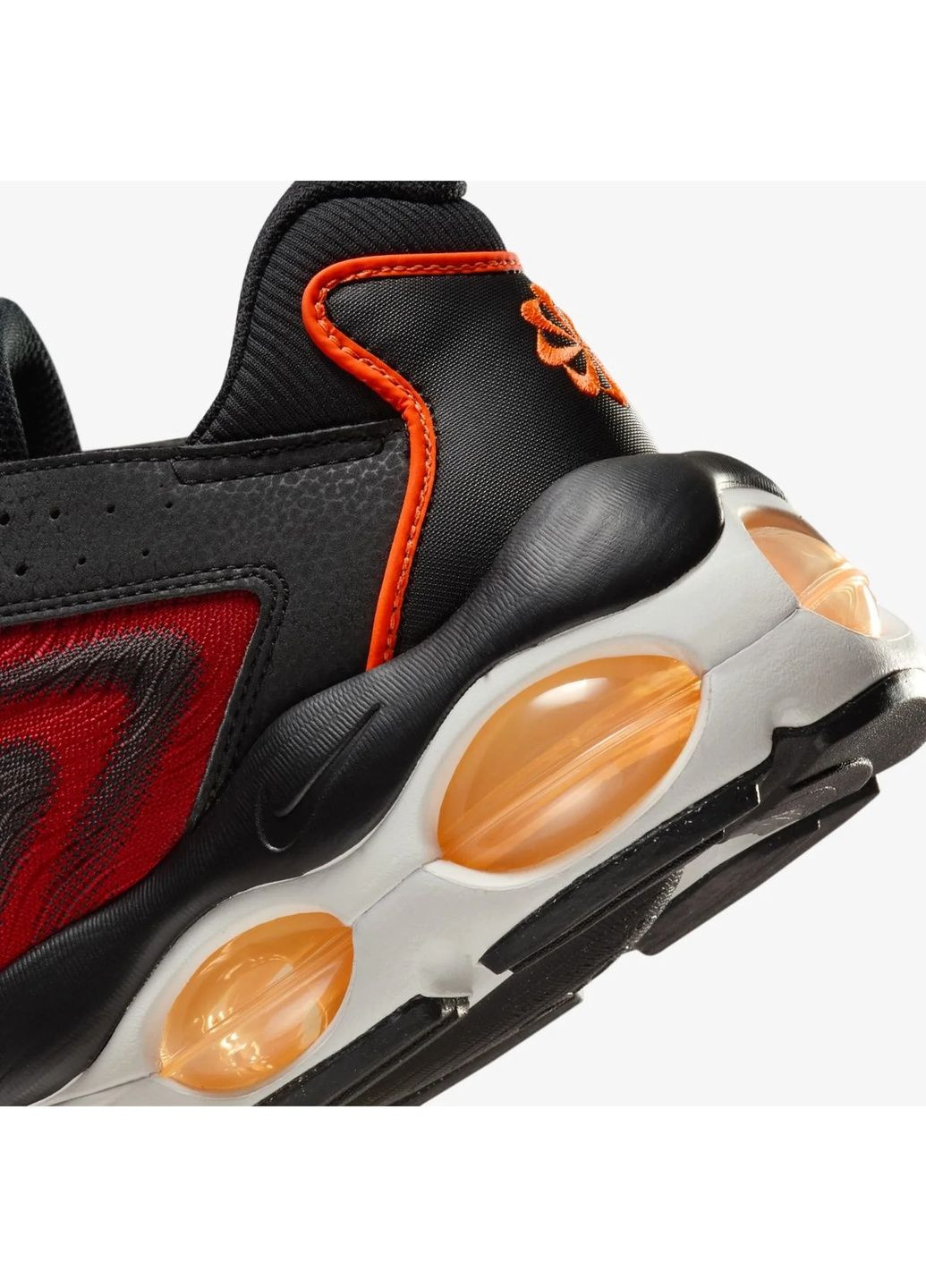 Чорні кросівки чоловічі air max tw se orange/black Nike