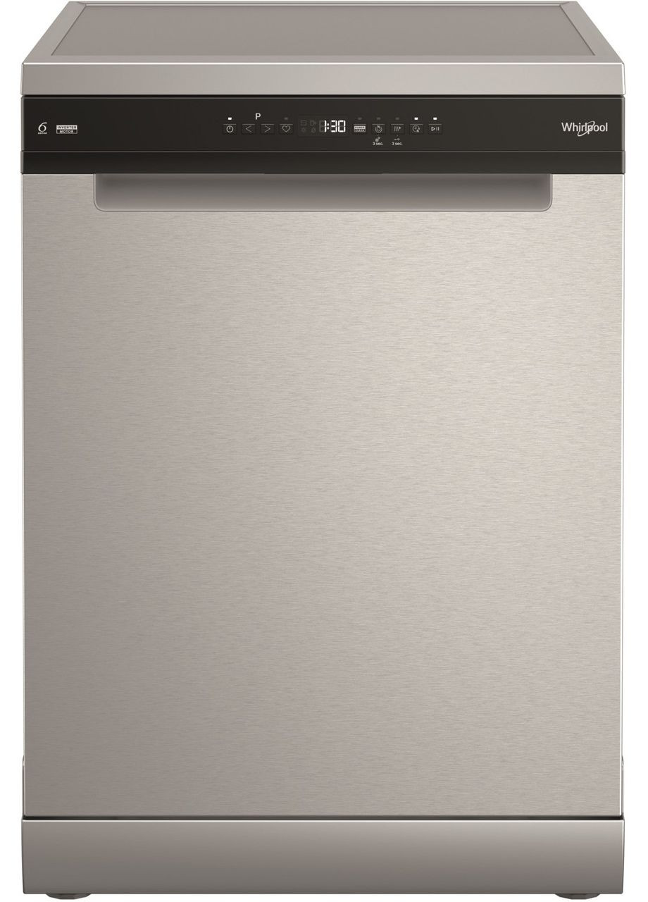 Посудомоечная машина W7F HP33 X нержавеющая сталь WHIRLPOOL (368593479)