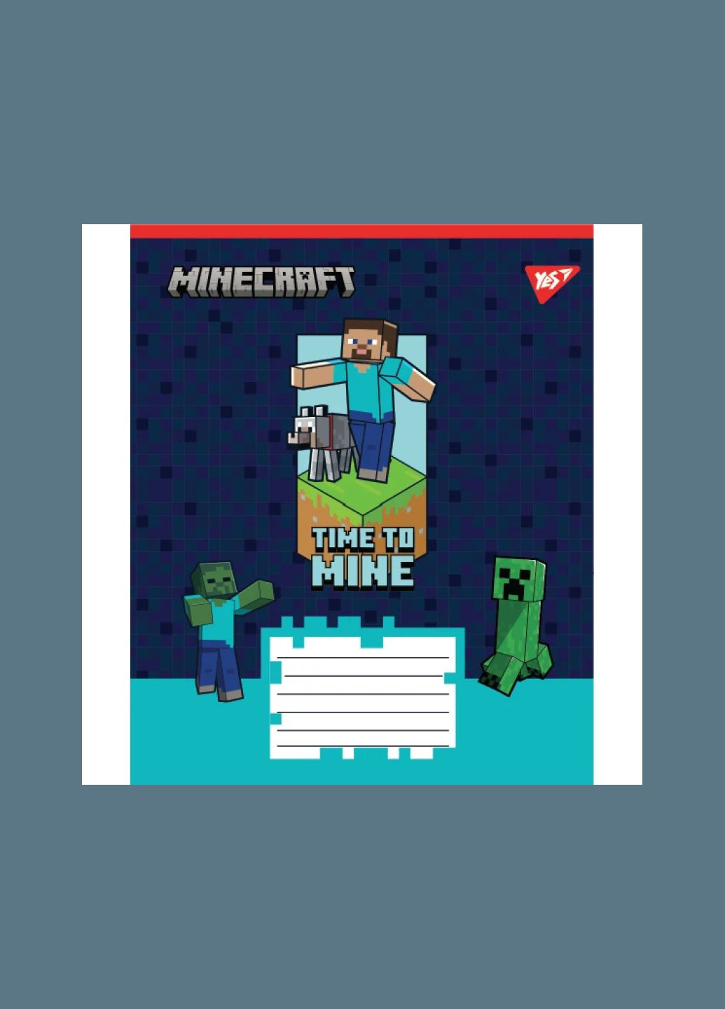 Зошит учнівський Minecraft Walls 767567 18 арк. shop (4823092291653) Yes (339108161)