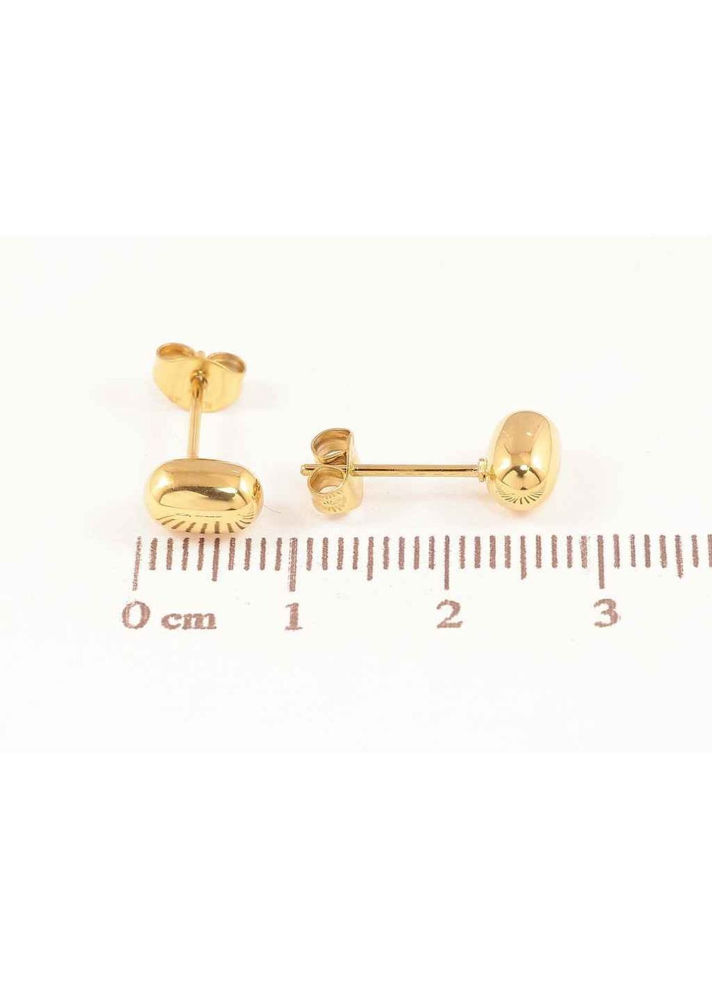 Серьги TTM Stainless Steel 14К пусеты «Декоративные» 283915 Xuping Jewelry (356456417)