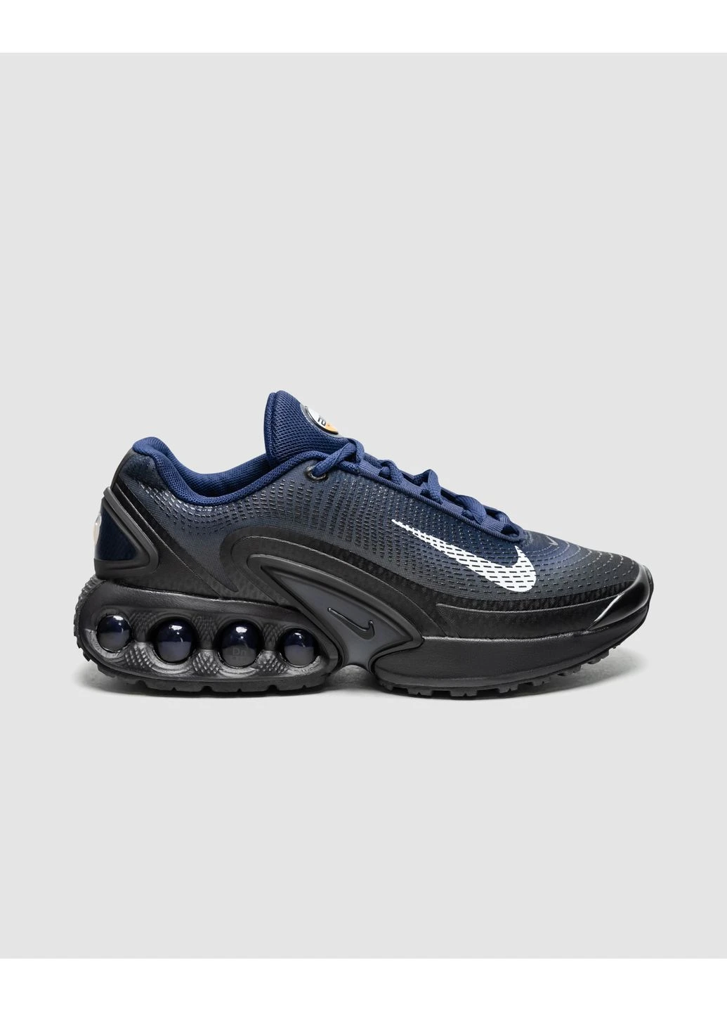Черные демисезонные кроссовки мужские nike air max dn dark blue найк аир макс дн черные No Brand
