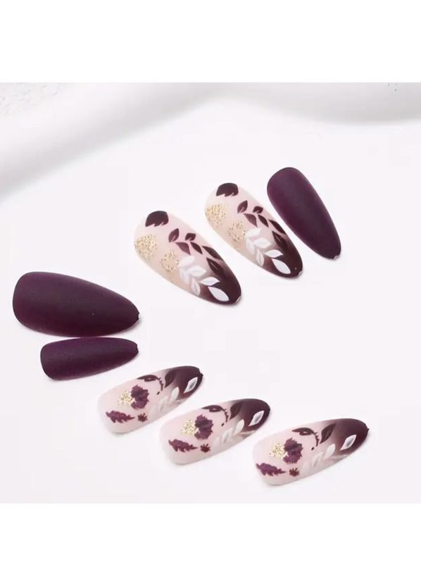 Накладні нігті, набір 24 шт No Brand (372114373)