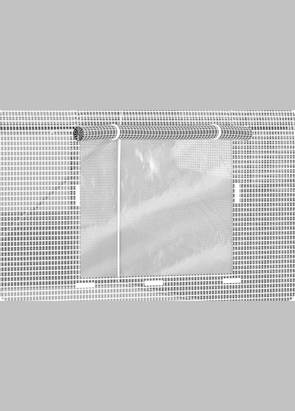 Садова теплиця з вікнами 9m2 Біла = 450х200х200 см (4972-A) Plonos (316390367)