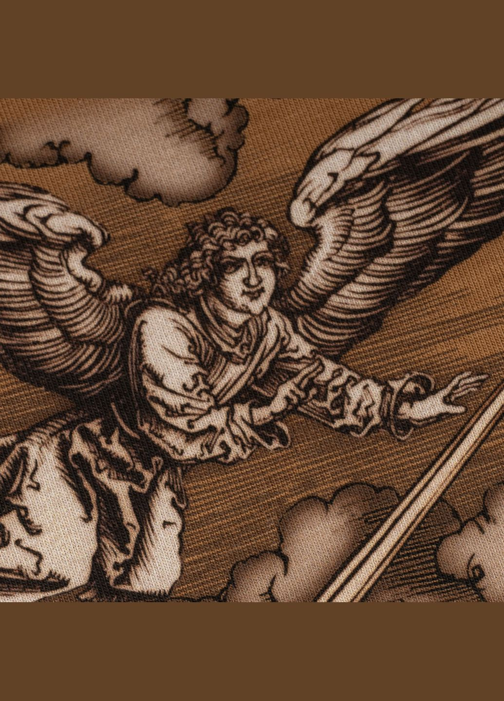 Футболка з малюнком «Чотири вершники Апокаліпсису» Coyote Brown P1G (315881439)