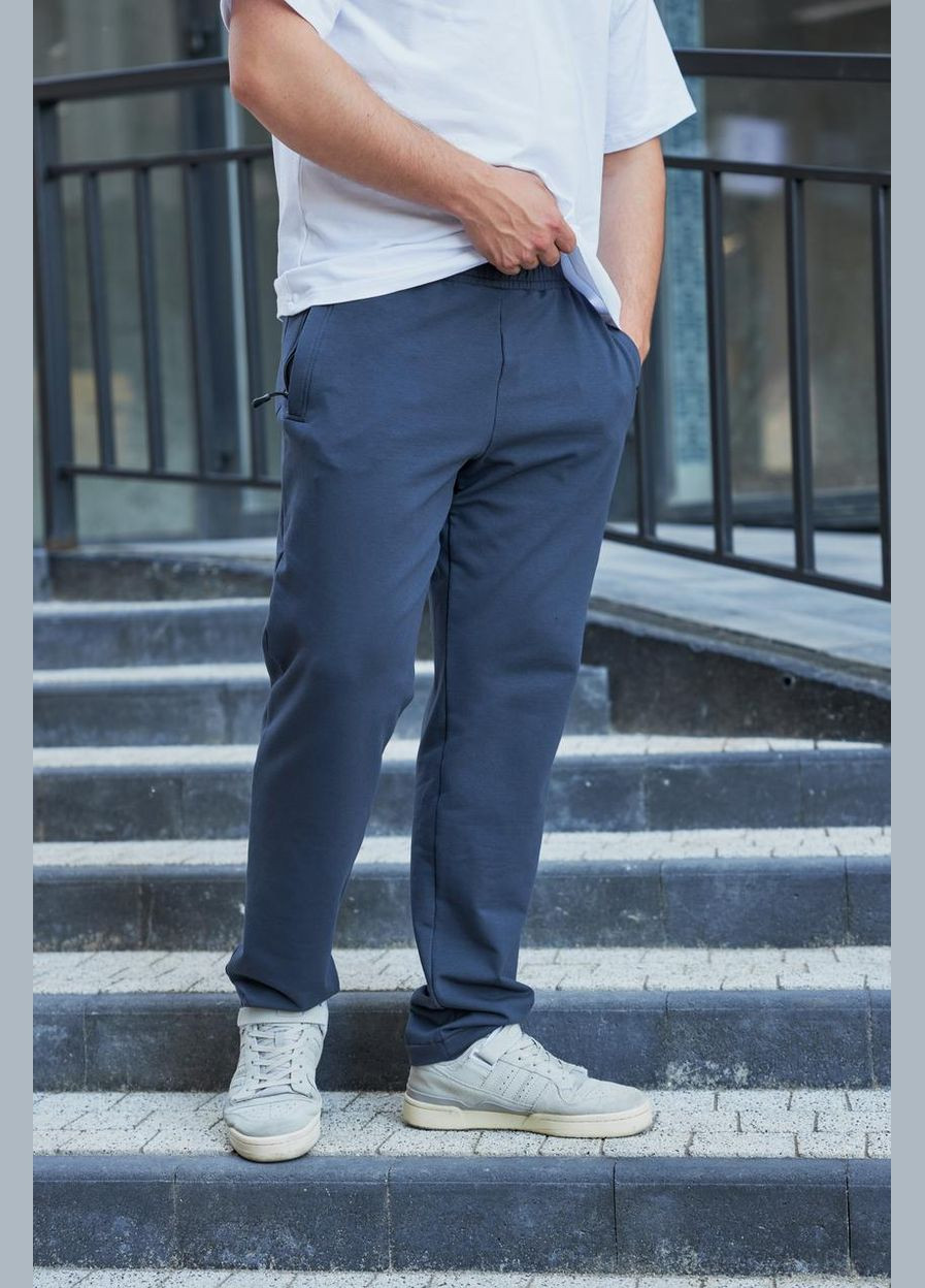 Синие демисезонные брюки UMON