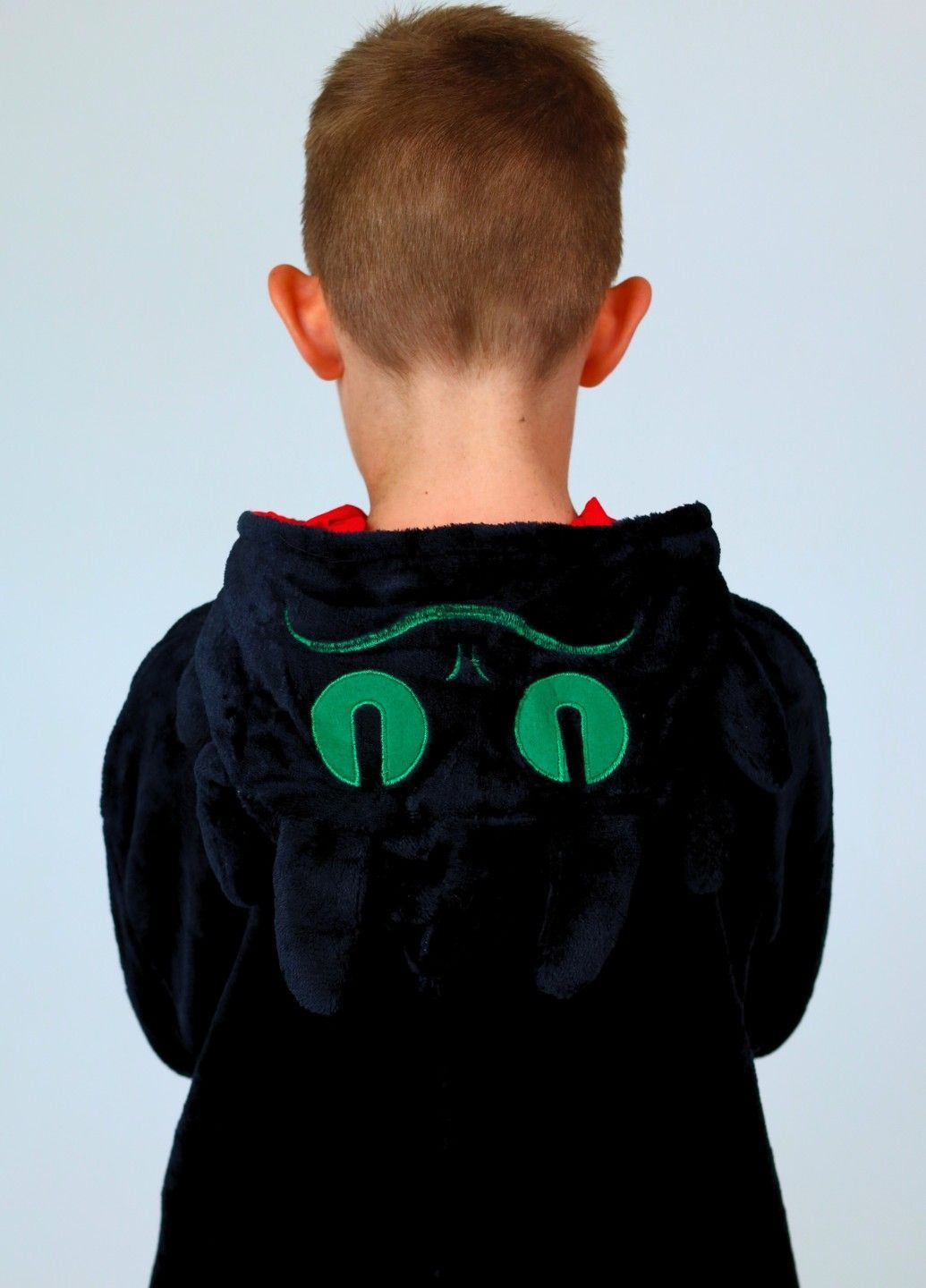 Дитяче кігурумі Дракон Беззубик чорний без крил Lalapka (370858912)