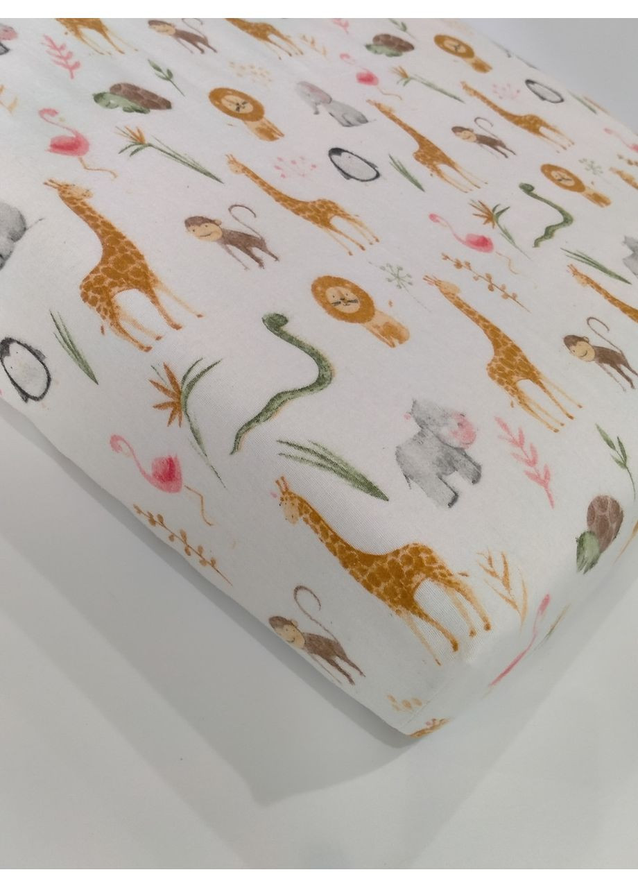 Тепле простирадло на гумці в ліжечко, розмір 60*90 No Brand (370370102)