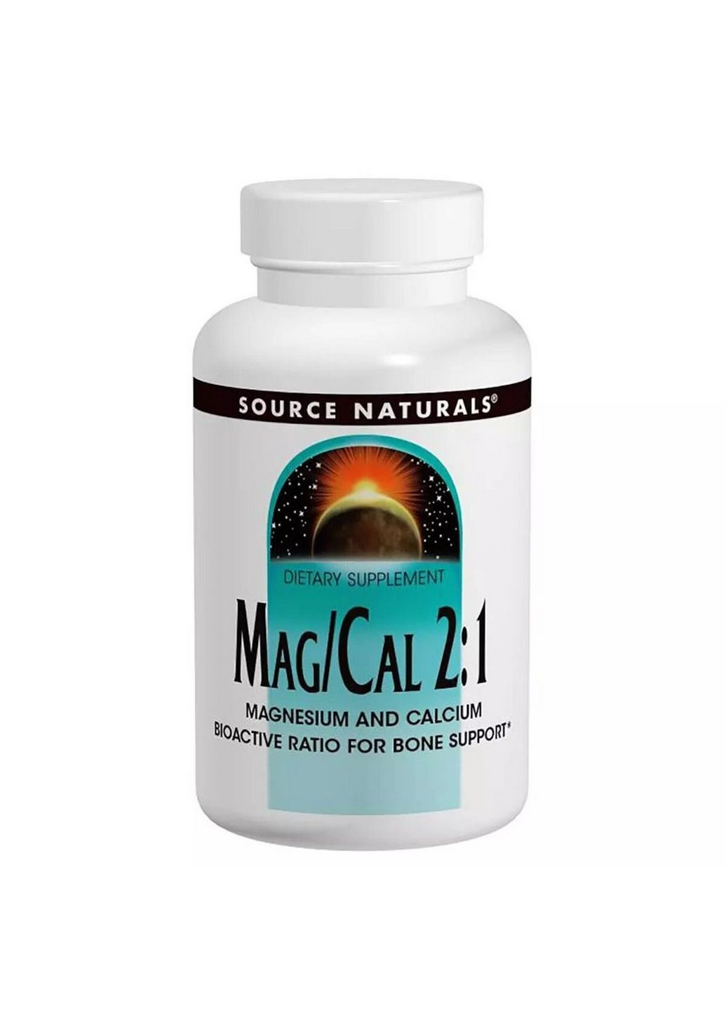Витамины и минералы Mag/Cal 2:1, 90 капсул Source Naturals (293415953)