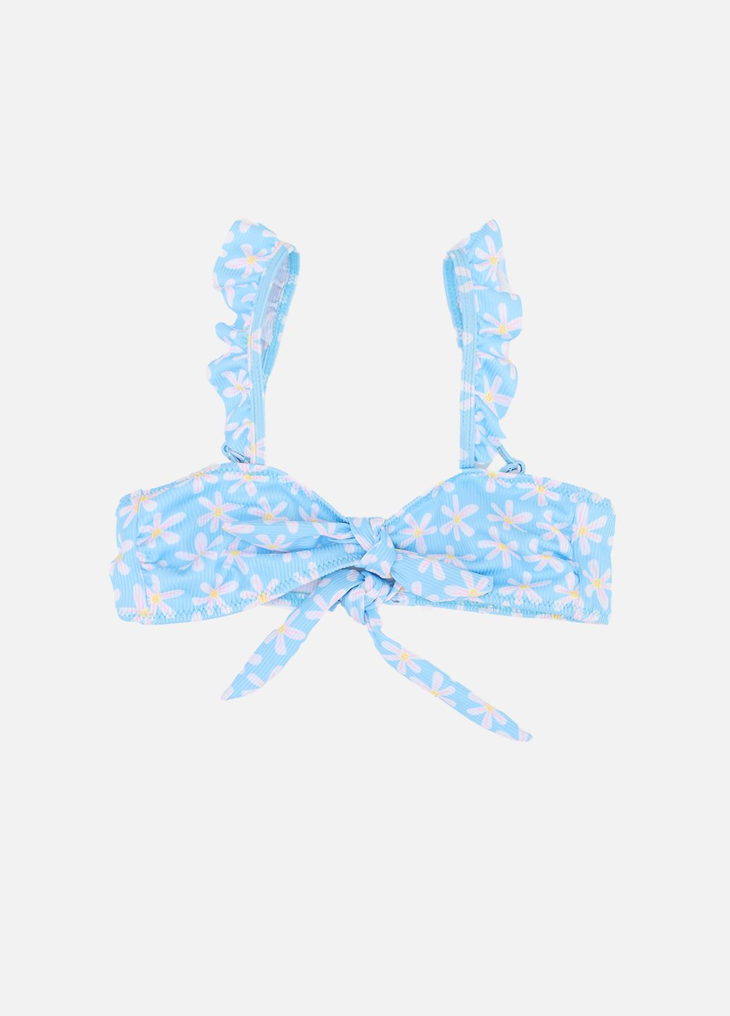 Голубой летний купальник для девочки цвет голубой cb-00276628 No Brand