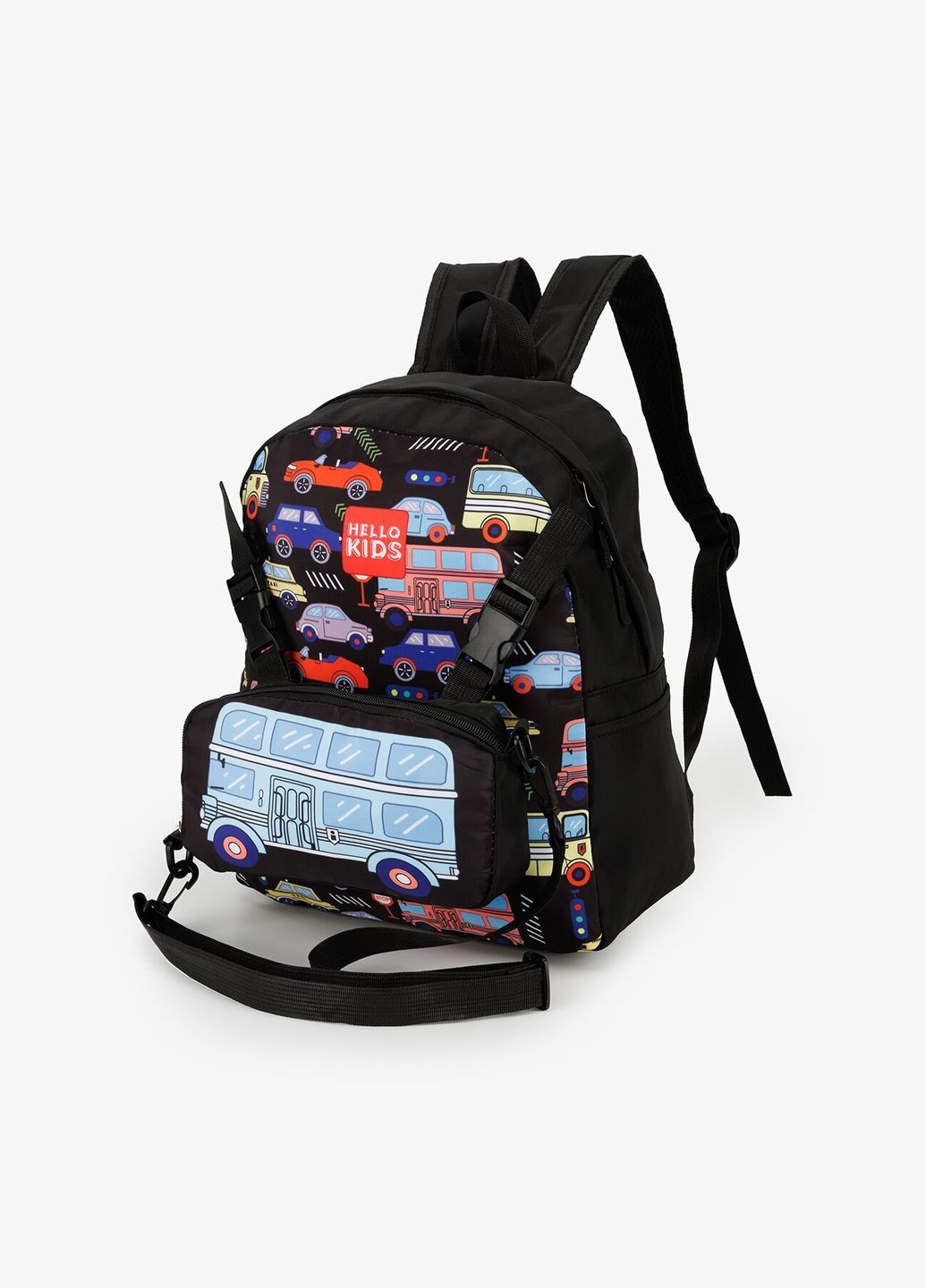 Рюкзак дошкольный+бананка для мальчика 3815 Черный shop (2000990914842) No Brand (362745869)