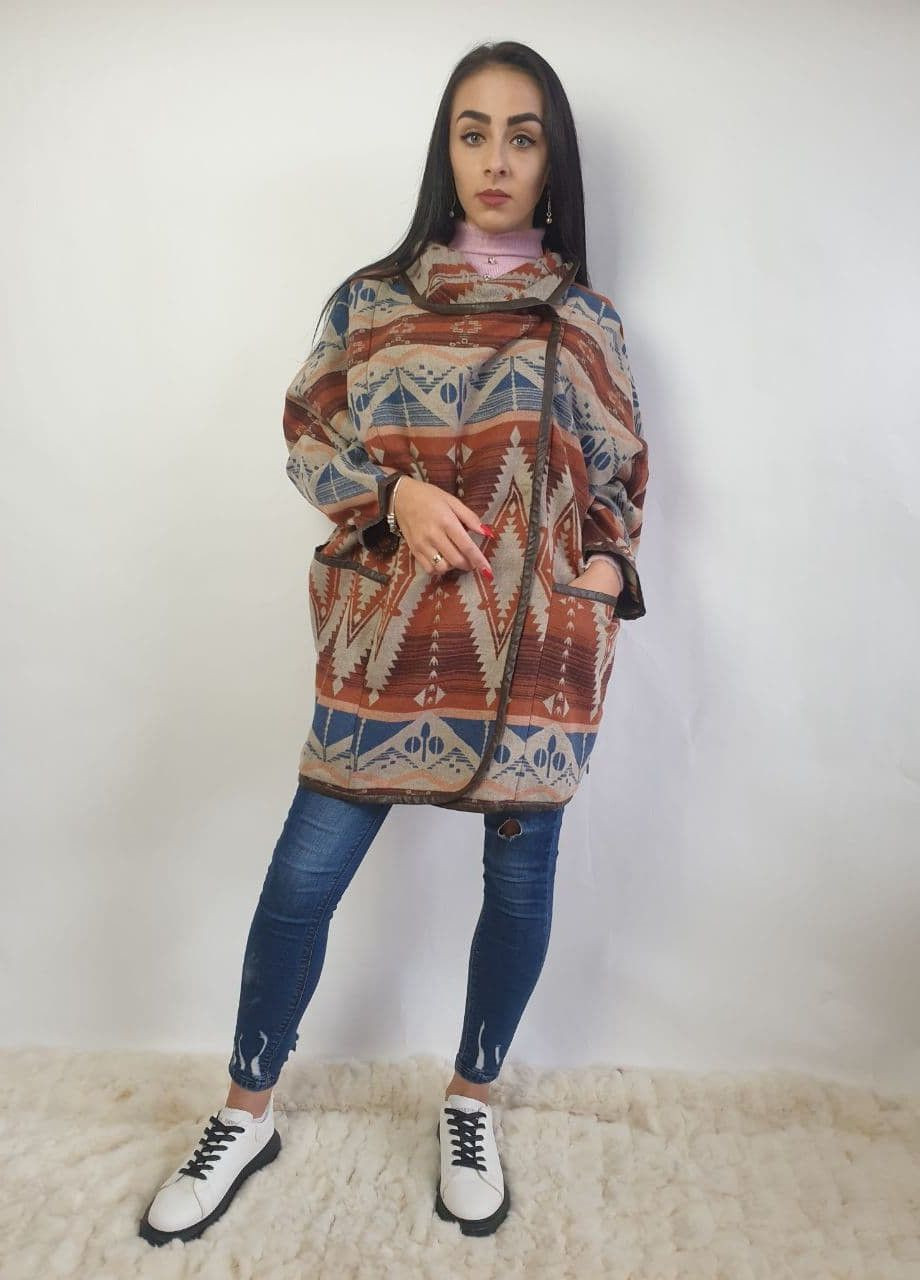 Пончо 382O696OO71 Коричневий Tom Tailor (323200529)