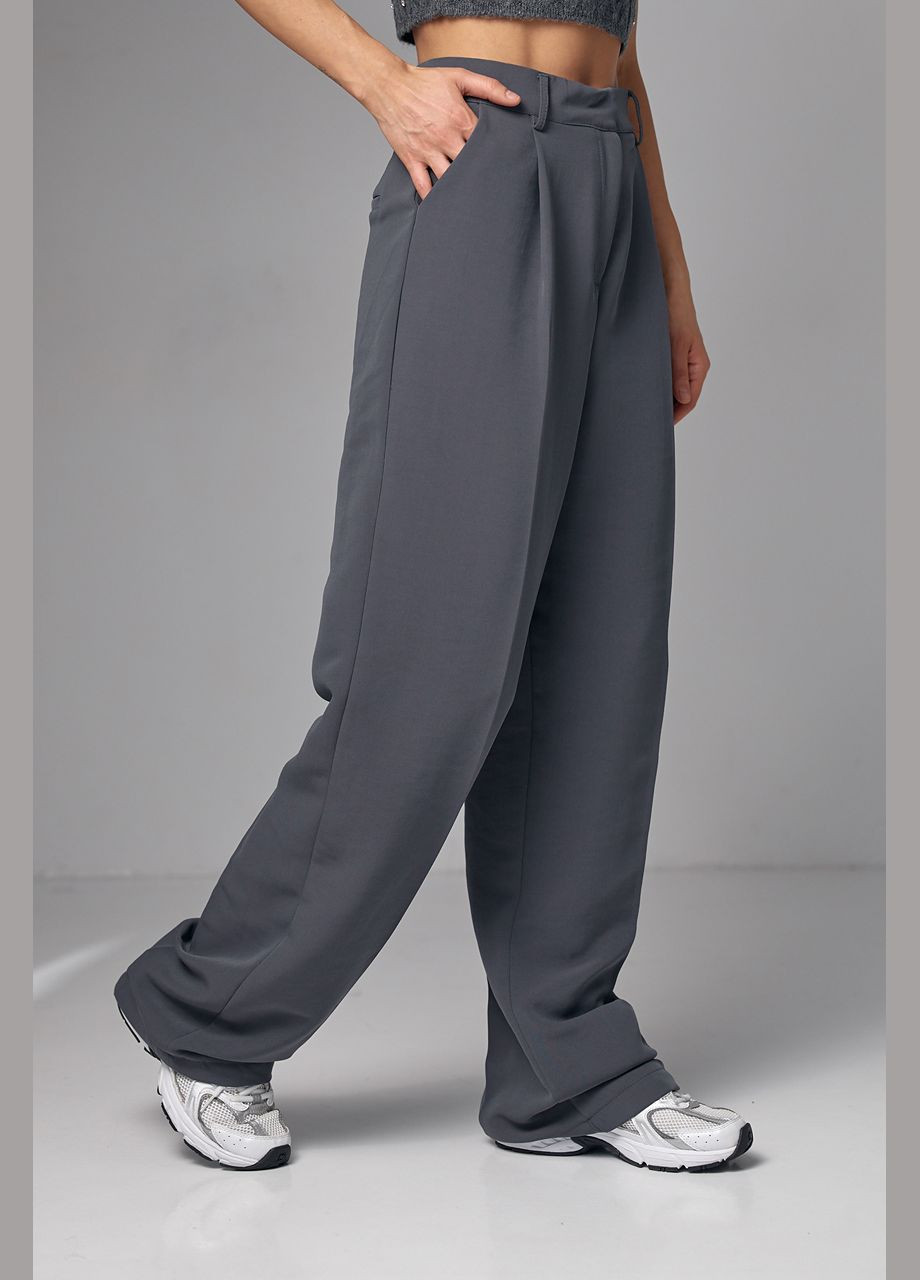 Классические брюки со стрелками прямого кроя Lurex (279148310)