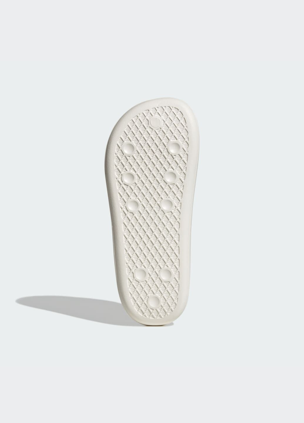 Белые шлепанцы adilette ayoon adidas