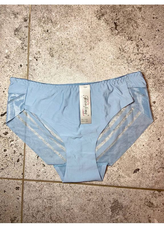 Полубесшовные трусики из микрофибры и микросетки. No Brand Сліп (366971748)