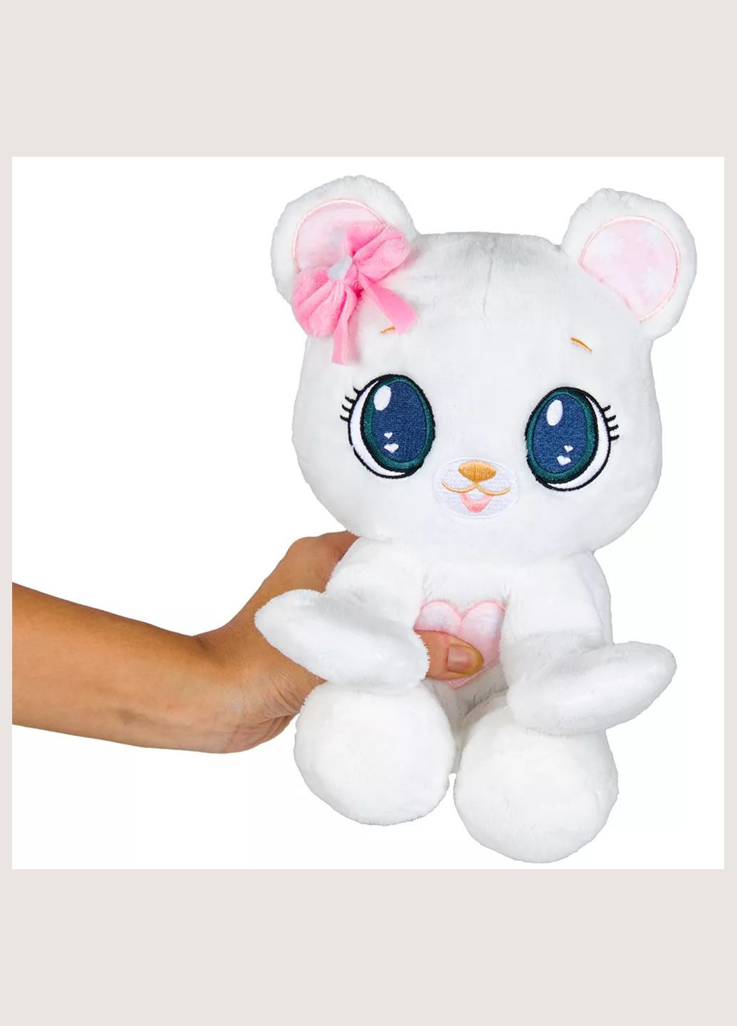 Мягкая игрушка Мишка белый 30 см (907874) Peekapets (326805829)