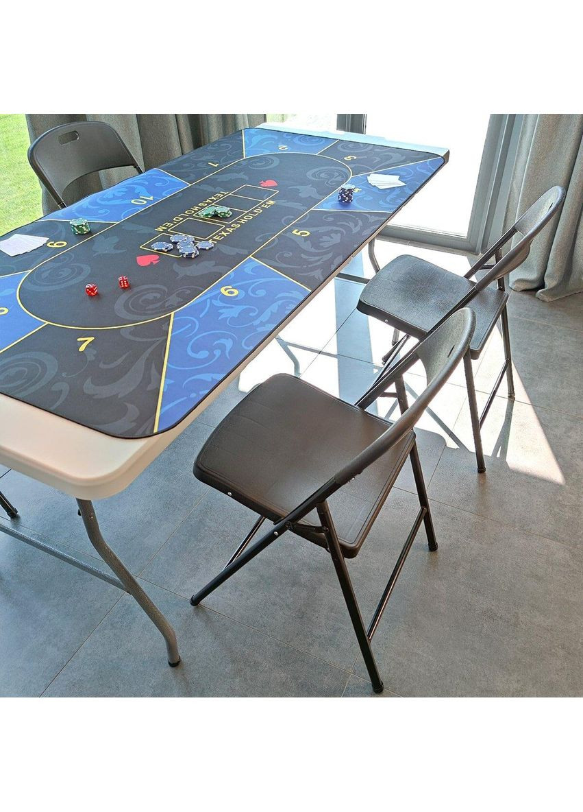 Складний стілець 46х52х79см Чорний love-shopping Sticker Wall (356672585)