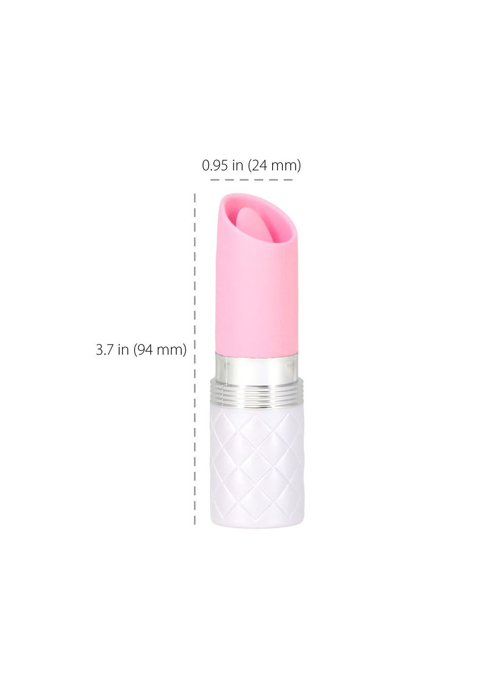 Вибратор Lusty Luxurious Flickering Massager - Pink Pillow Talk (369948407)