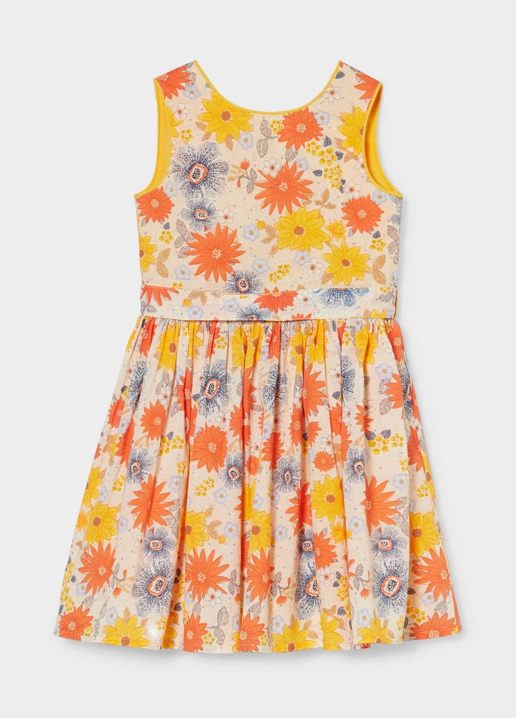 Комбінована літня сукня на дівчинку 140 розмір 2080445 C&A (329438465)