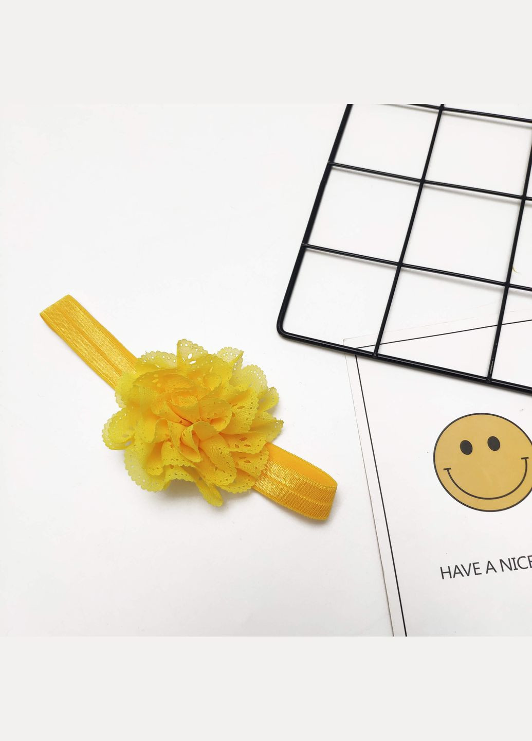 Цветочная повязка на голову (35-40см) (О1447) Qoopixie (341321734)