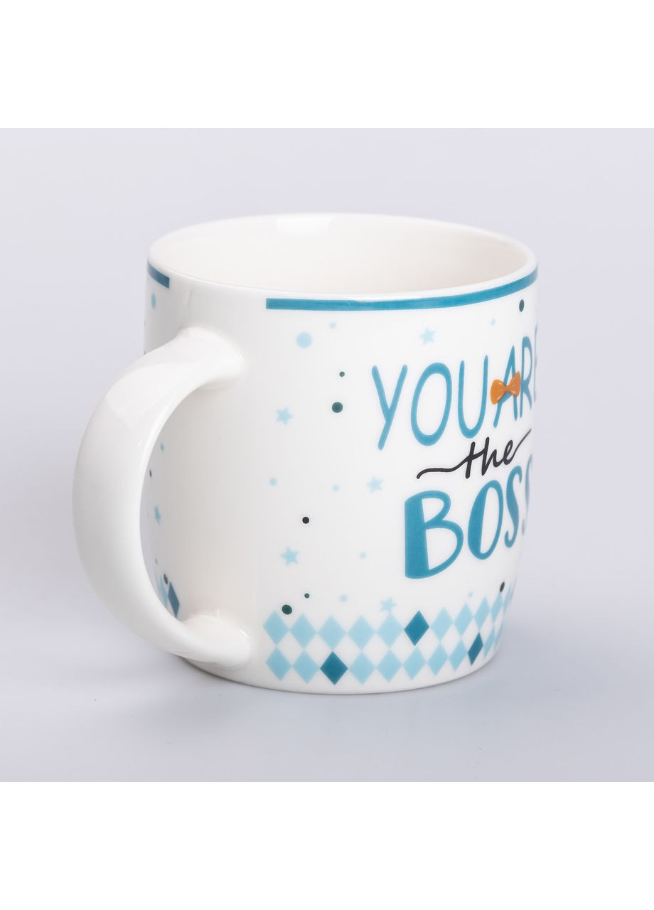 Чашка керамическая BOSS 450 (мл) для кофе и чая You are the boss Liling Rongxiang Ceramic (360454815)