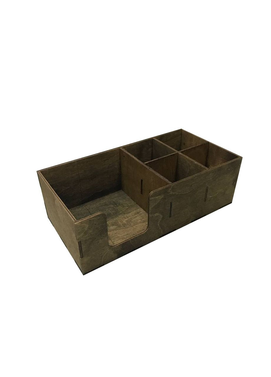 Органайзер для салфеток и специй Woodcraft из дерева 30х15х9 см No Brand (292731926)