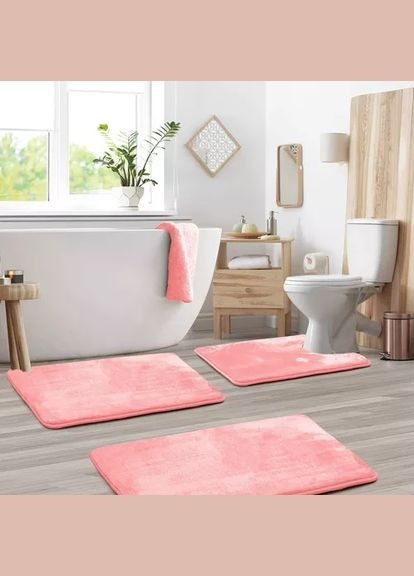 Набір килимків у ванну та туалет No Brand smooth (279783429)