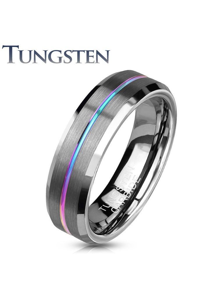 Кольцо R-TU18W-6-13 из вольфрама карбида (Размер:,2 мм (13 США) Ширина: 6мм) Spikes (333698014)