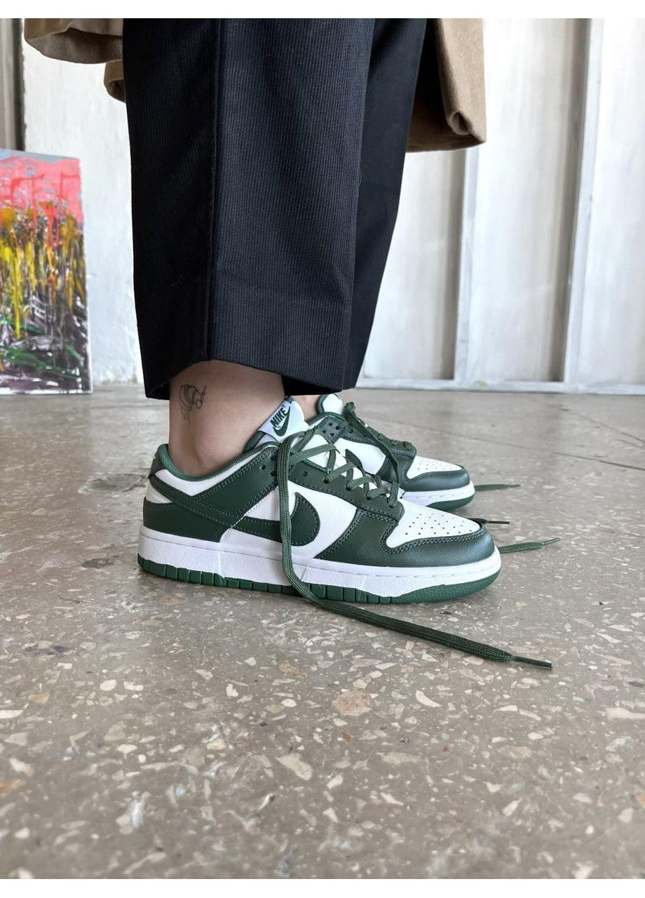 Сірі Осінні кросівки чоловічі nike dunk low varsity green найк сб данк No Brand