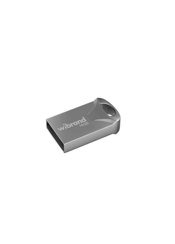 Флеш-накопичувач USB 2.0 16Gb Silver (WI2.0/HA16M1S) Wibrand Hawk (357474896)