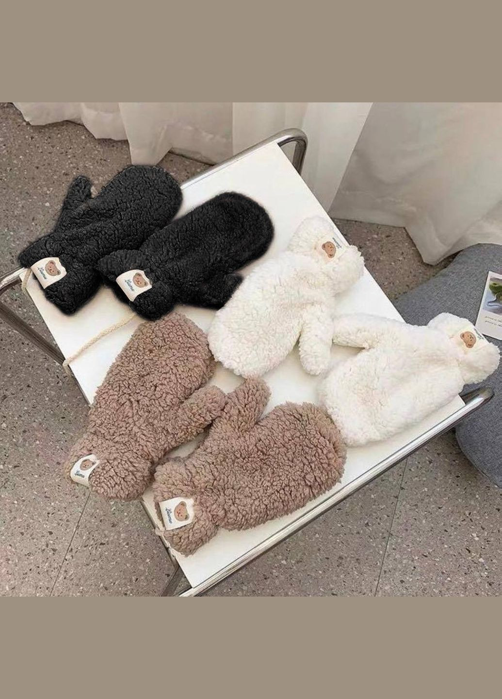 Перчатки Женские Очень Теплые No Brand (314540602)