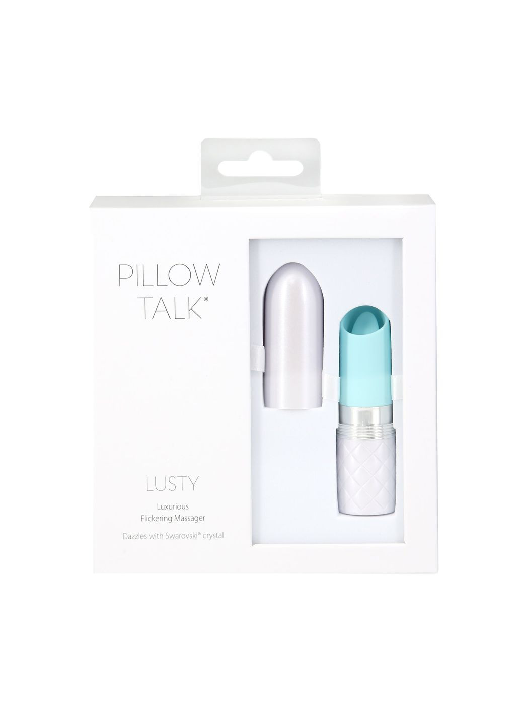 Вібратор Lusty Luxurious Flickering Massager - Teal Pillow Talk (366875741)