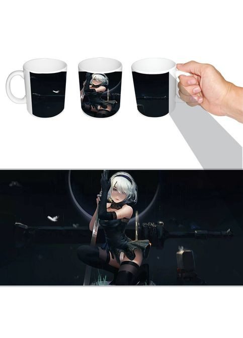 Чашка белая аниме Автомата (z0079) No Brand (327004645)