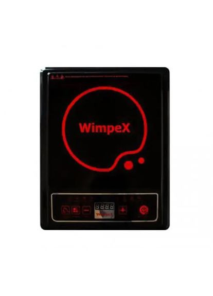 индукционная плита wimpex wx-1323 2000w таймер, многофункциональная Domotec