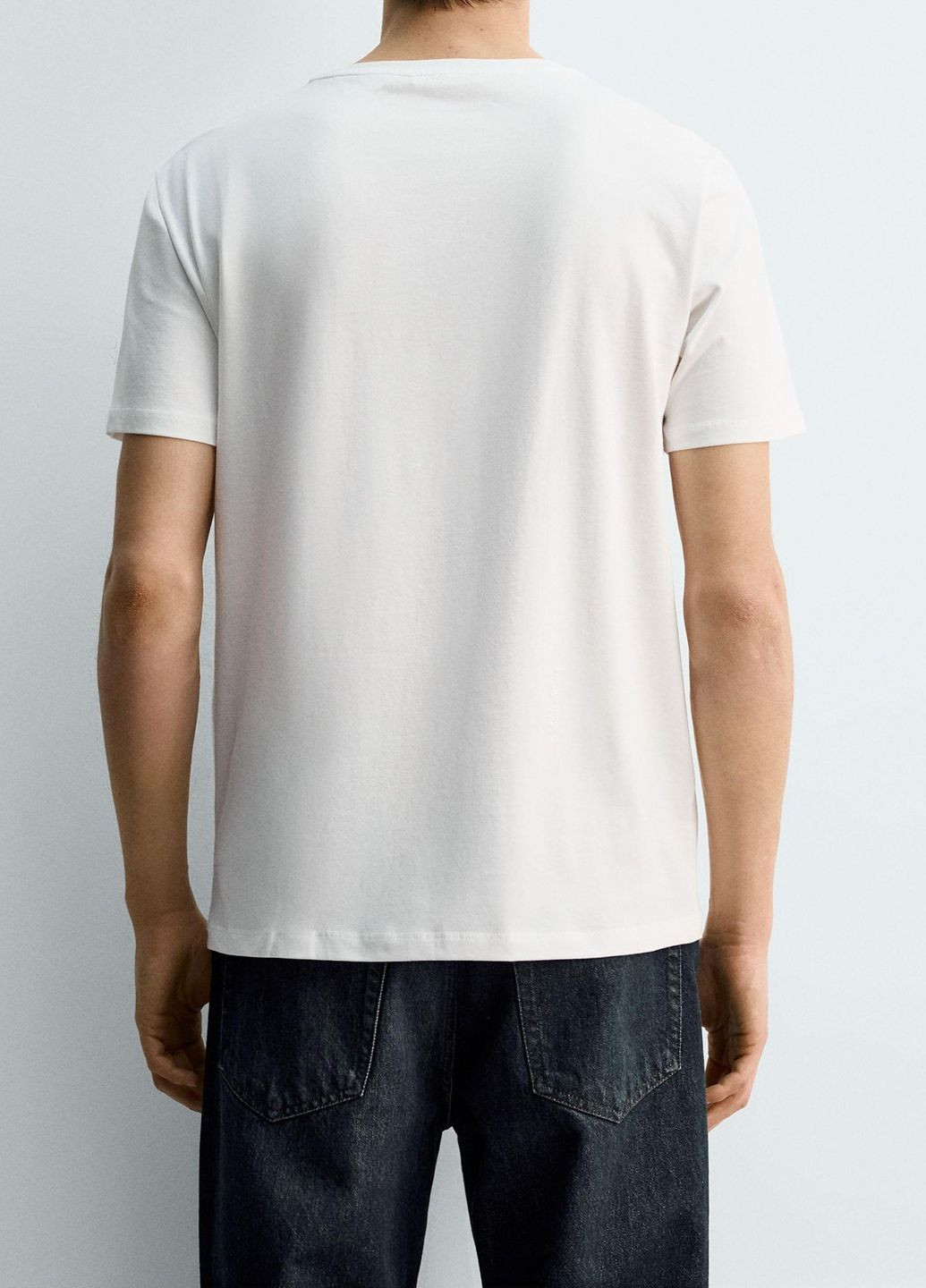 Біла футболка Zara