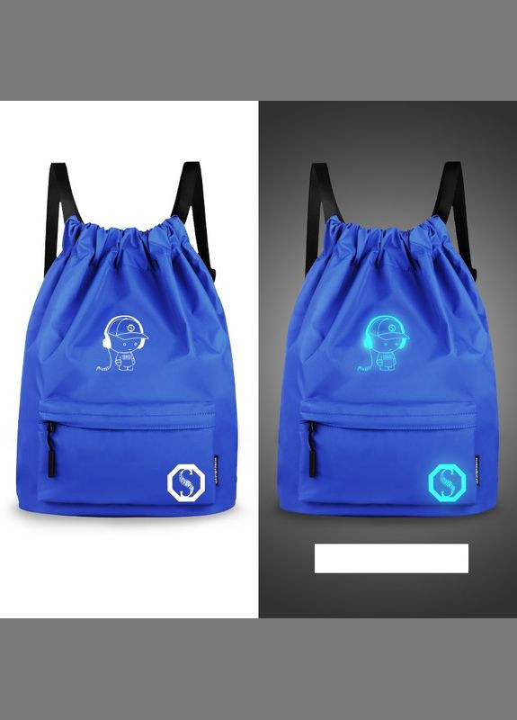 Рюкзак-мішок спортивний темно-синій Music Senkey&Style (270016533)