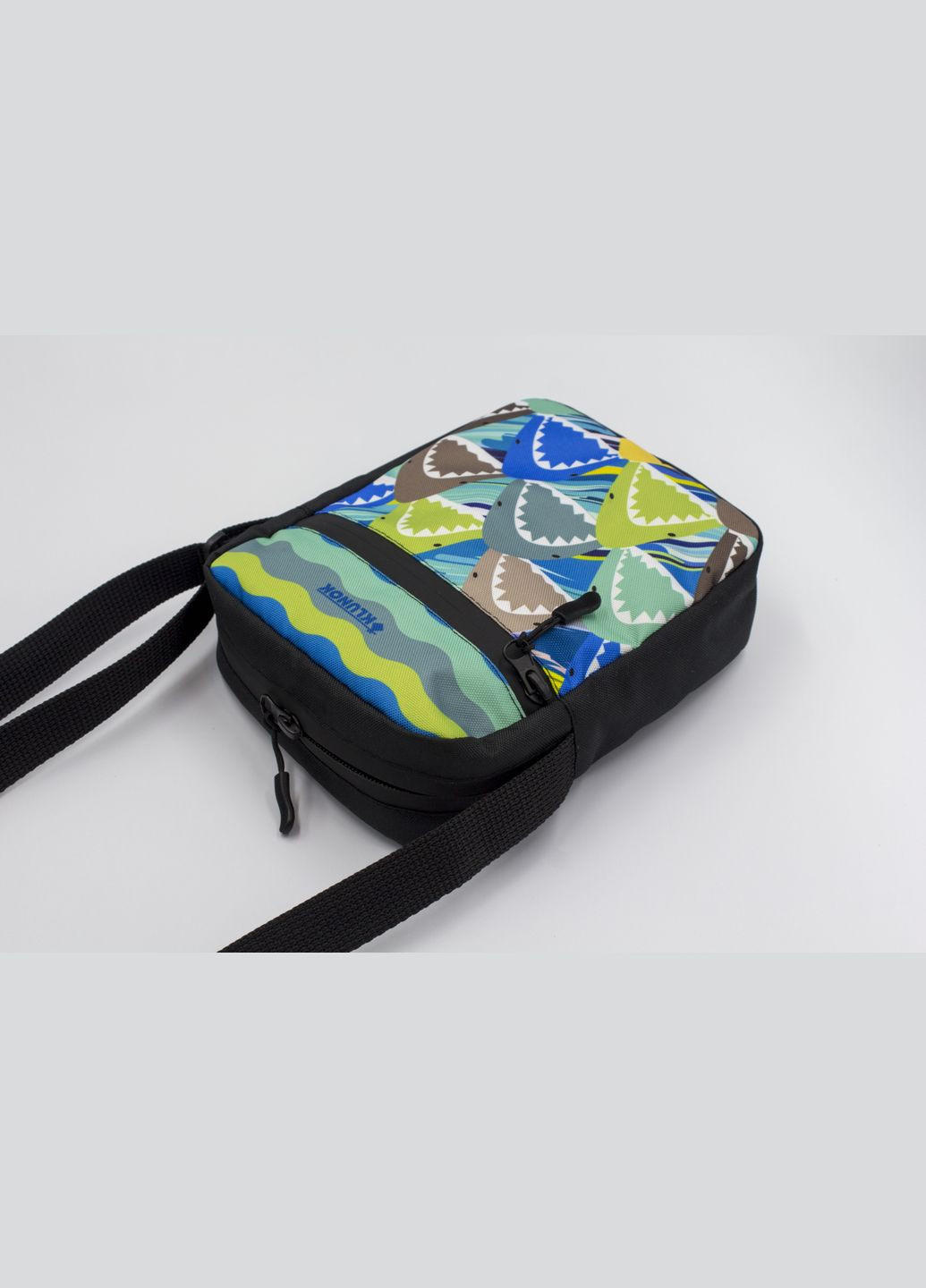 Детская сумка через плечо Акулы подростковая сумка месенджер для мальчика KLUNOK Сумка через плече (336190377)