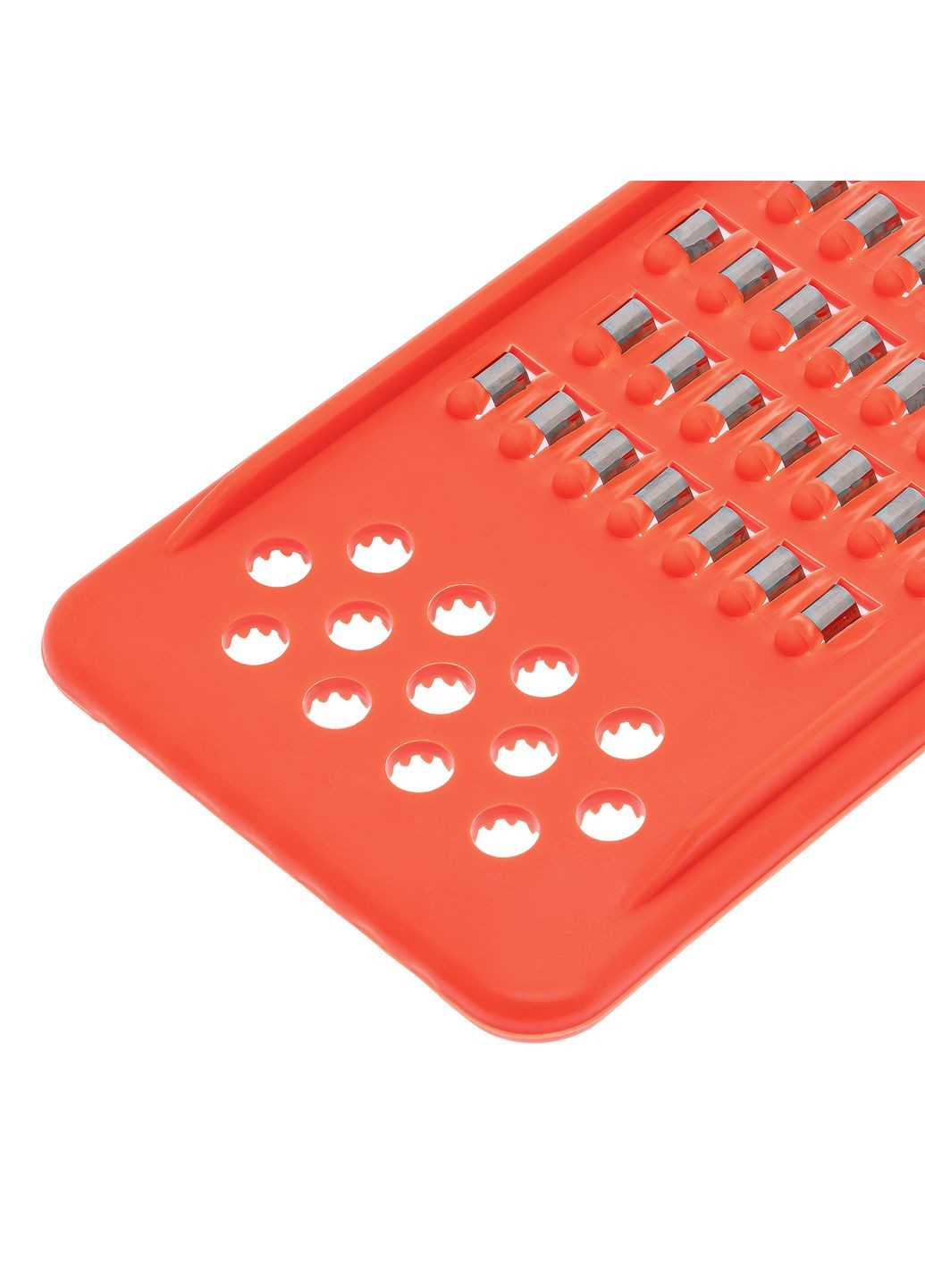 Тертка універсальна пластмасова двостороння для овочів по-корейськи і дитячого харчування 24.5x9 см Kitchen Master (295899517)