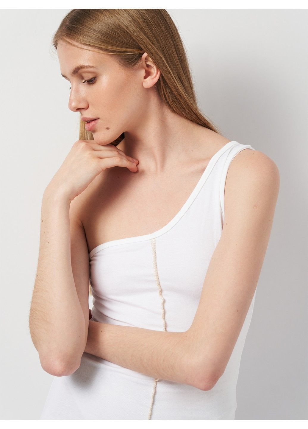 Белое кэжуал платье Missguided однотонное