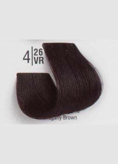 Профессиональная краска для волос 4/26VR Махагоновый шатен Professional Cream Color 100 мл Spa Master (324624988)