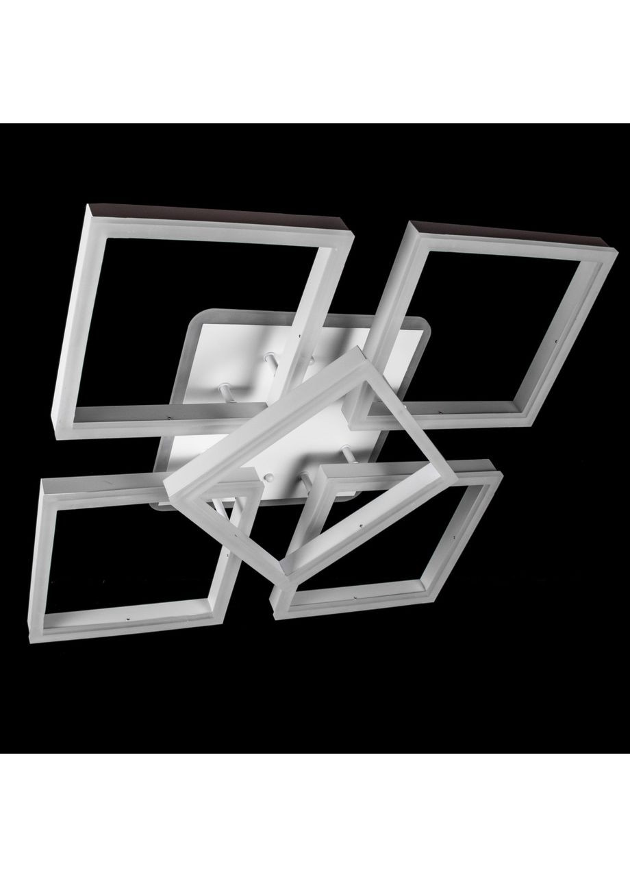 Стельова світлодіодна люстра з пультом диммером та підсвічуванням основи Y1569/4+1/ No Brand (352230236)