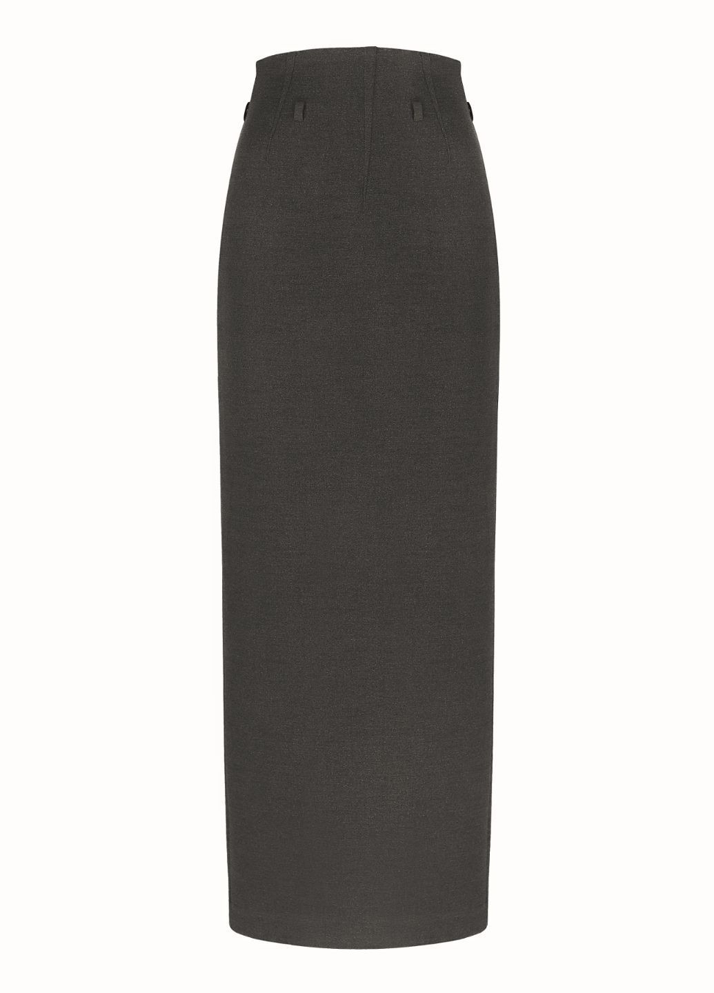 Темно-серая юбка vezha PODYH