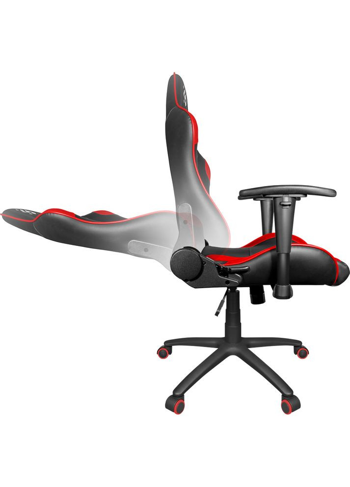 Кресло игровое Devastator CT365, 50мм PU, Класс 4, Black/Red Defender (314834142)