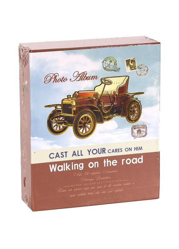 Фотоальбом дитячий 6669, 40 фотографій 10х15 см Червоний Color-it (300388582)