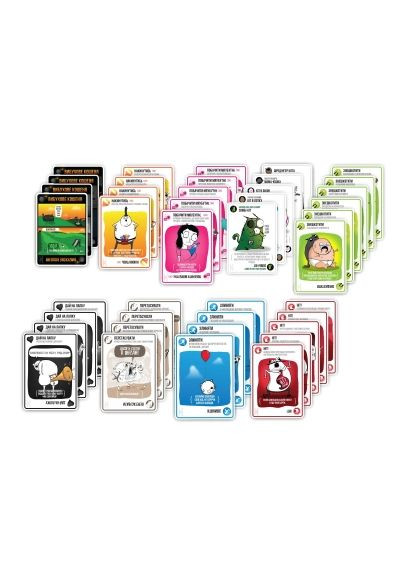 Настольная игра 18+ Взрывные котята 18+: Издание для взрослых (Exploding Kittens: NSFW) (укр.) (EKIEK02UA) ROZUM Вибухові кошенята 18+ Видання для дорослих (Explod (370019679)