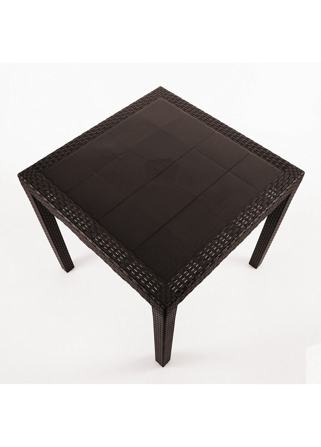 Стол KING 79x79х72 коричневый Progarden (321969212)