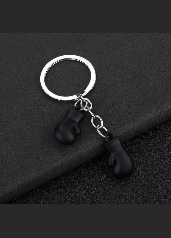 Брелок на ключі боксерські рукавички GDragon Home для автомомбіля на рюкзак сумку телефон в машину з металу Чорний 99_5_0_1 No Brand (316226438)
